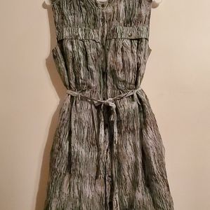 DKNY Jeans bohemian flare dress